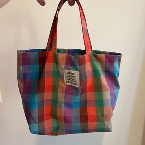 Urban Outfitters Plaid Tote